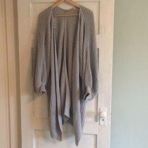 Long slouchy cardigan